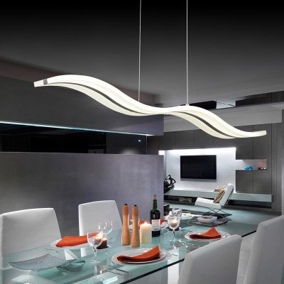2015 new modern led chandeliers 35-40w white acrylic for dinning room bedroom studyroom chandelier lights 110v 220v lampadario