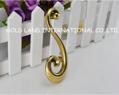 60mm Free shipping bronze-colored zinc alloy left cabinet handle