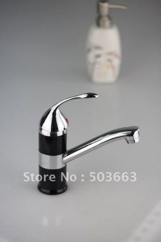 Beautiful Free Ship New Faucet Chrome Oil Rubbed waterfall water Faucet Ceramic Bathroom Basin Mixer Tap Sink Brass CM0024
