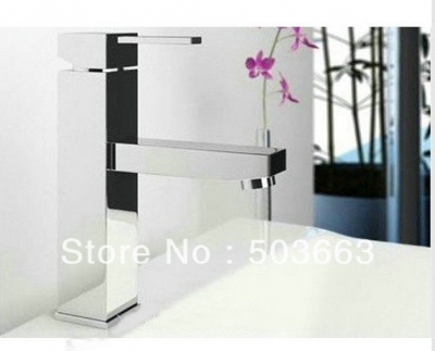 Beautiful single handle Bathroom Basin Sink Mixer Tap Chrome Faucet YS-51457