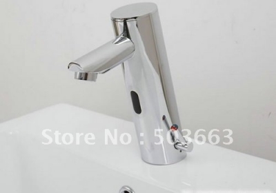 Free Ship Hot and Cold Automatic Hands Touch Free Sensor Polished Faucet B&CTap CM0312