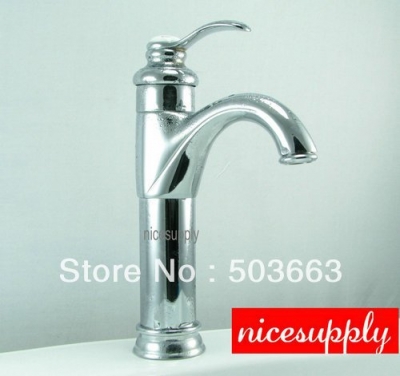 New faucet chrome polished bathroom basin sink Mixer tap vanity faucet b442