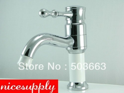 New polished chrome bathroom faucet basin sink Mixer tap vanity faucet Z-017 [Spray Paint Faucet 2491|]