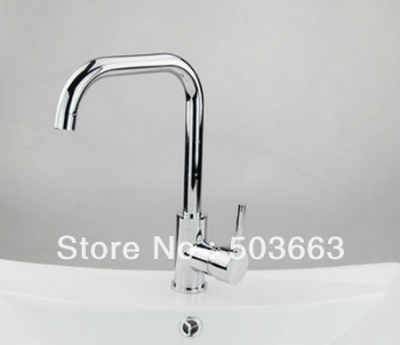 PRO Kitchen Swivel Faucet Chrome Mixer Tap Basin Faucet Sink Faucet Vessel Mixer L-0155 [Kitchen Faucet 1553|]