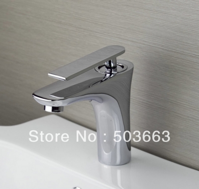 Wholesale Chrome 1 Handle Surface Mounted Bathroom Basin Faucet Sink Mixer Tap Vanity Faucet L-7000