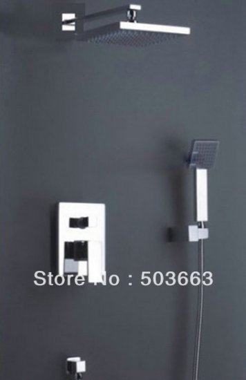 Wholesale Luxury Set Faucet Mixer Tap Chrome Rain Bathroom S-628 [Shower Faucet Set 2156|]