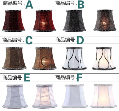 led lighting accessories lamp covers different color lampshade for lamps chandelier fabric lampshade fabric cover
