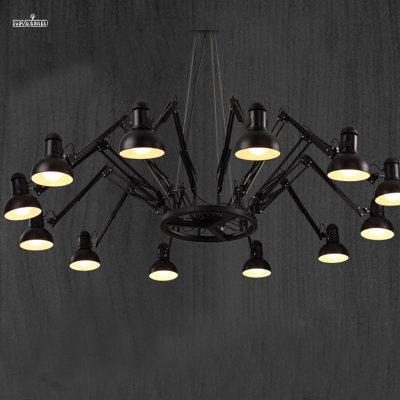 modern black pendant light / lamp black suspension hanging light fixture for dining room, bedroom [modern-pendant-light-6730]