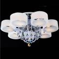 modern led ceiling lights for living room remote control color change k9 crystal 7 lights diameter 950mm