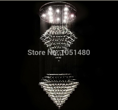 new design crystal chandelier lighting modern lamp for home/el/villa dia600*h3000mm [modern-crystal-chandelier-5266]