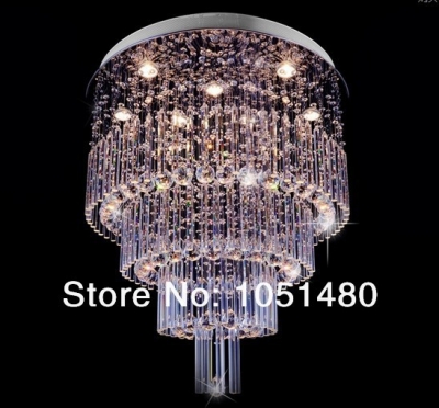 new promotion s crystal light, luxury modern crystal chandelier with best k9 crystal for home/el/restaurant/stair [modern-crystal-chandelier-4931]