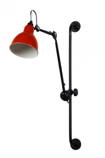 new replica designer lighting bernard-albin lampe gras model 210 long arm wall lamp for bed room [loft-lights-7539]