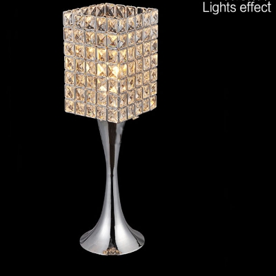 slampada led book light contemporary crystal desk lamps, beautiful bedroom lighting for study [table-lamp-6904]