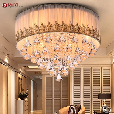 2015 new crystal ceiling lights lamp for indoor lighting abajur luminaria decorative bedroom lighting fixtures