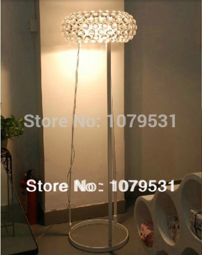 50cm/19.68'' modern foscarini caboche floor lamp acrylic decorative floor lamp bedroom lamparas colgantes 110-240v floor light [crystal-lights-7595]