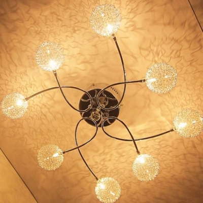8-light modern chandelier , controller [ceiling-light-6007]