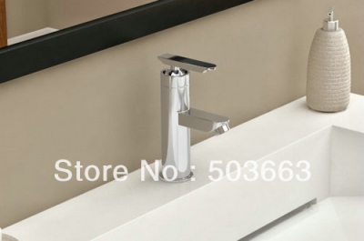 Pro New Bathroom Basin Sink Mixer Tap Brass Chrome Faucet hk-001 [Bathroom faucet 485|]