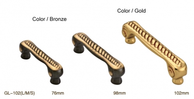 Wholesale! Retail! Europe type furniture pure Copper handle & Knobs Free shipping ! handles knob GL-102