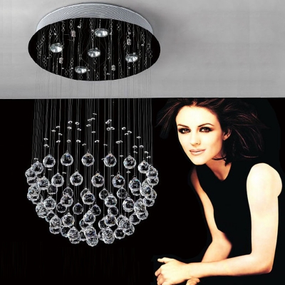 ceiling chandelier with crystals elegant led lamps crystal chandelier with pendants modern crystal chandelier for dinning room [chandeliers-2376]