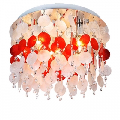 conch crystal lighting luminarias home decoration shell ceiling lights lighting luminarias modern crystal ceiling light bedroom