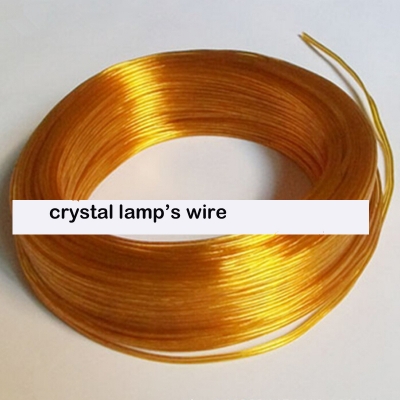 copper cord 2x0.75 ce/vde/ul wire electrical wire fabric lighting accessory diy crystal pendant lamp table lamp gold wires [lamp-wires-3796]