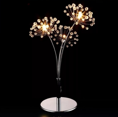 modern crystal table lamp, desk lamp (dandelion shape) guaranteed + !