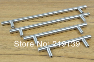 1 PC NEW FREE SHIPPING Furniture Drawer Kitchen Cabinet Stainless Steel Door Handle Pull Bar [Stainless Steel Handle 17|]