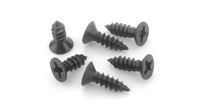 !!! 1000pcs/lot m2*8 steel with black phillips cross recessed countersunk black self tapping screw