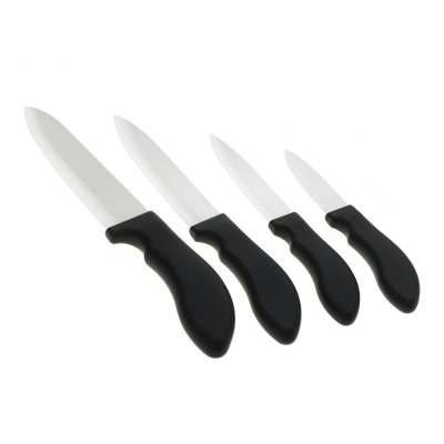 3" / 4" / 5" / 6" Ceramic Kitchen Knife Set - Black