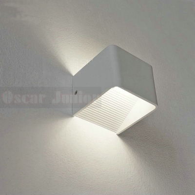 3w led wall sconce modern minimalist living room hallway hallway stairs light wrought iron lamps lighting bedroom wall lamp [led-aluminum-lamps-4610]