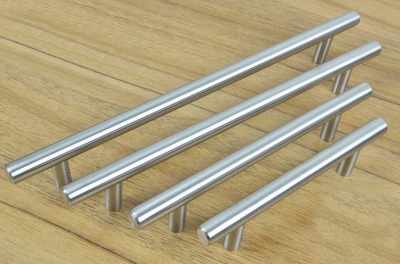 Cabinet Hardware Stainless Steel Bar Pull Handle and Knobs(C.C.:224mm L:350mm) [Stainless Steel Cabinet Handle 6]
