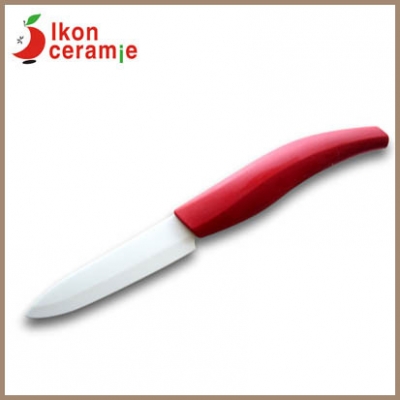 China Ceramic Knives,5 inch 100% Zirconia Ikon Ceramic Fruit Knife.(AJ-5001W-AR) [Ceramic Fruit Knife 95|]