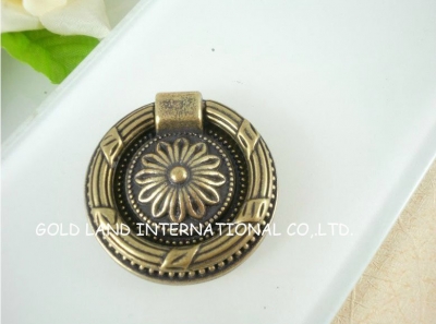 D38xH0.85mm Free shipping bronze-colored zinc alloy drawer handle