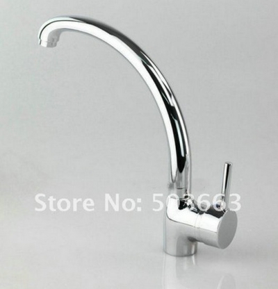 Free Ship Bathroom Basin & Kitchen Sink Mixer Tap Swivel Chrome Faucet YS3982