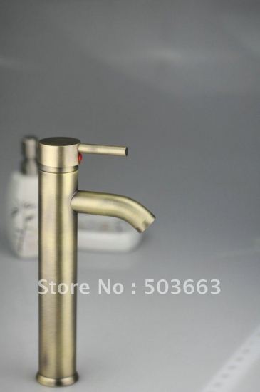 Free Ship New Chrome Antique Faucet Bath Basin Sink Bathroom Mixer Tap CM0053 [Golden Polished Faucet 1366|]