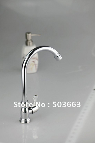 Free Ship New Faucet chrome waterfall Ceramic Bathroom basin Mixer Tap Sink Beautiful Brass Cm0023
