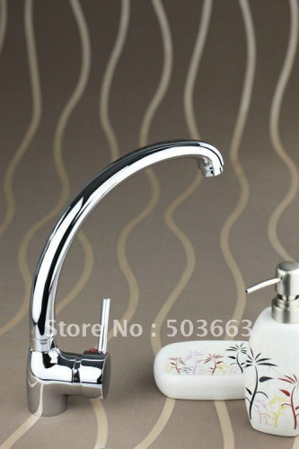 NEW Free Ship Polished Chrome Bathroom Basin Sink Faucet Mixer Tap CM0145