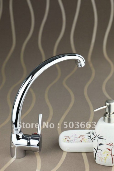 NEW Free Ship Polished Chrome Bathroom Basin Sink Faucet Mixer Tap CM0145 [Bathroom faucet 288|]