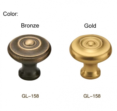 Wholesale! Retail! Europe type furniture pure Copper handle & Knobs Modern Trend handles knobs Free shipping GL-158