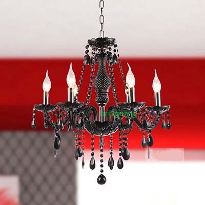 black crystal chandelier modern interior lighting traditional chandelier kitchen led luxury chandelier lighting indoor lighting