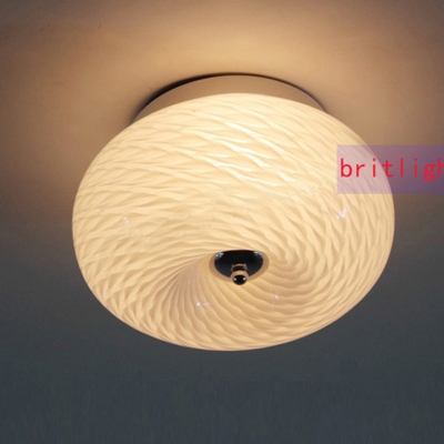 fishscale pattern glass contemporary ceiling lights factory surface mounted glass ceilng light ceiling lamp for children's room