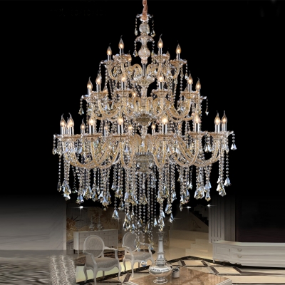 large crystal chandelier el project assembly hall crystal chandeliers church luxury el banqueting hall chandelier stair [chandeliers-2276]