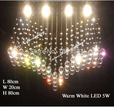 modern flying shape crystal chandelier ceiling lamp , crystal 3pcs,4pcs,5pcs led chandelier lights [crystal-lights-7614]