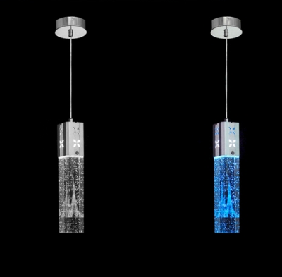modern led pendant lamp single light dinning room fixtures ,hang wire bar light guarantee [led-crystal-pendant-light-4845]