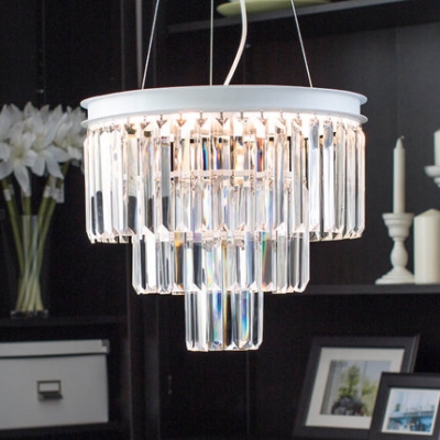 modern pendant lamps design crystal lustre pendente d40cm bedroom light fixture ac 100-240v luxury home decoration lighting [pendant-lights-3117]