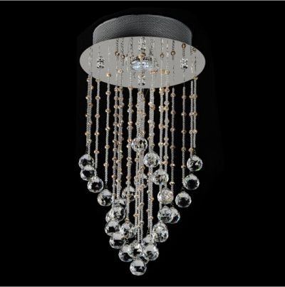 new beautiful design k9 crystal chandelier modern lampe cristal room light aisle lamp [modern-crystal-chandelier-5278]