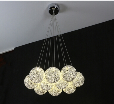 new brief style dinning room modern pendant light , aluminum ball home lighting led lamp [modern-pendant-light-4848]
