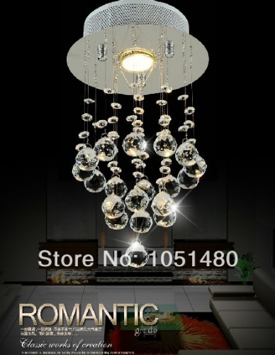 new round modern chandeliers crystal lighting fixtures. lustre hallway lights aisle lamp