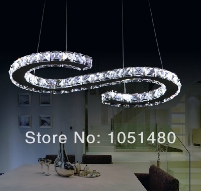 s lustre s design contemporary led pendant lamp , modern home lighting [led-crystal-pendant-light-4875]