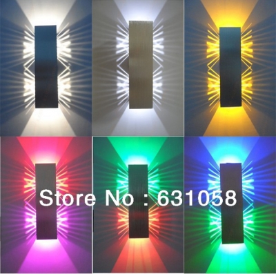 10pcs/lot 2w led wall lamp high power led,modern rectangle indoor decorative lighting 100-240v energy saving ce [others-3663]
